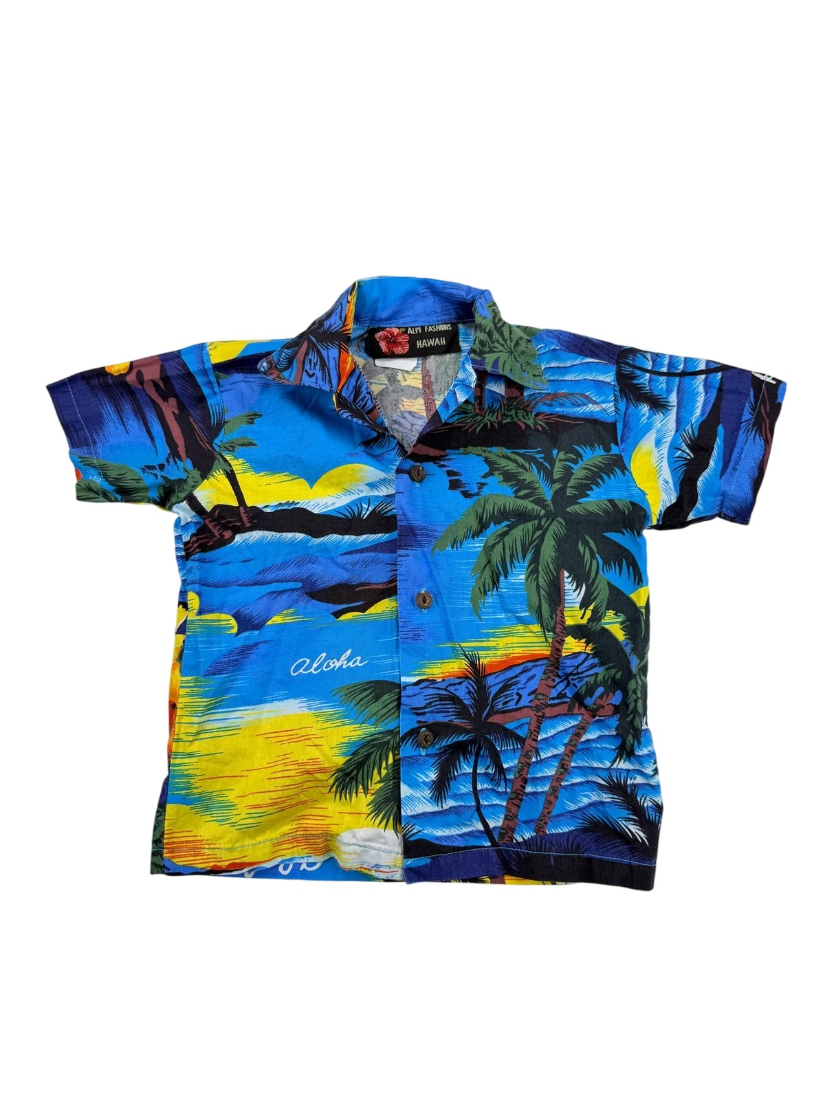 Ali'i Fashions Hawaii Tropical Shirt Size 1-2