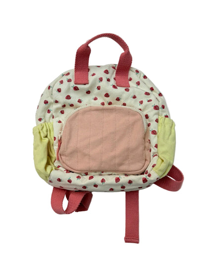 Zara  Small Strawberries Cream Toddler Mini Backpack