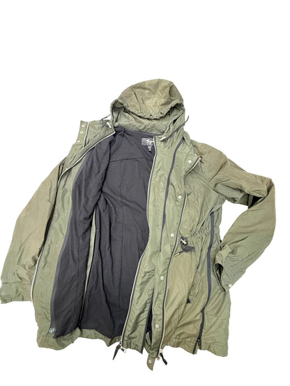 Thyme Maternity Olive Hooded Jacket L