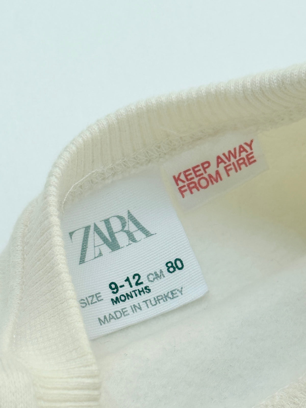 Zara Heart Happiness Sweatshirt 9-12M