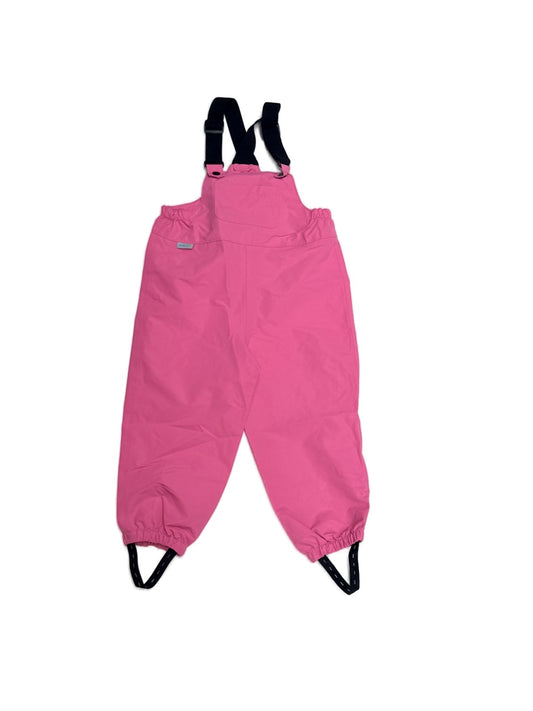 Jan & Jul Pink Rain Overalls Bibs 3T