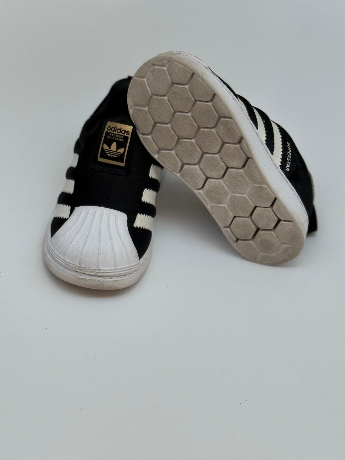 Adidas Superstar 360 Black Slip-On Size 6K