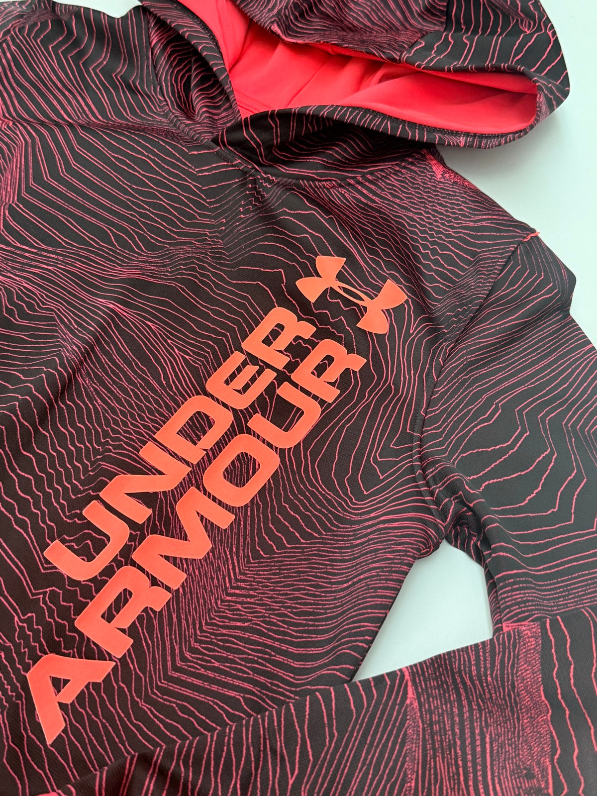 Under Armour ColdGear Print Hoodie Youth Medium 10