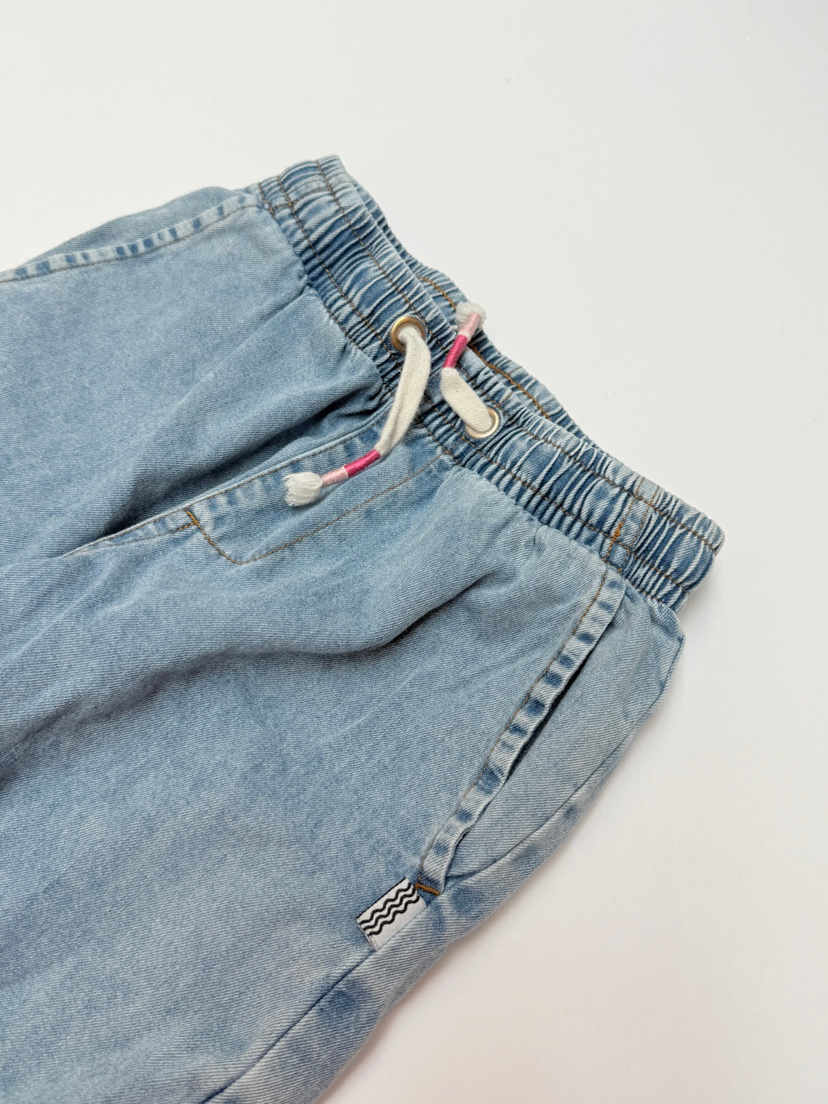 Feather 4 Arrow Wide Leg Denim Jogger Size 6