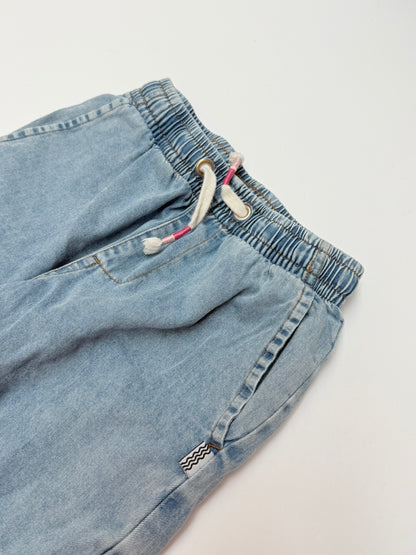Feather 4 Arrow Wide Leg Denim Jogger Size 6