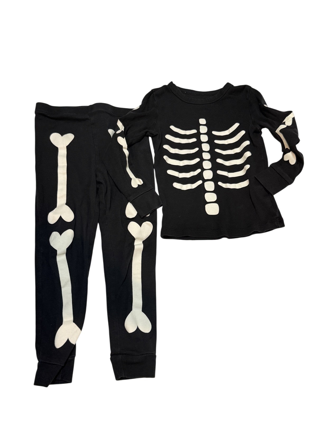 Joe Fresh Skeleton Pajama Set Size 4
