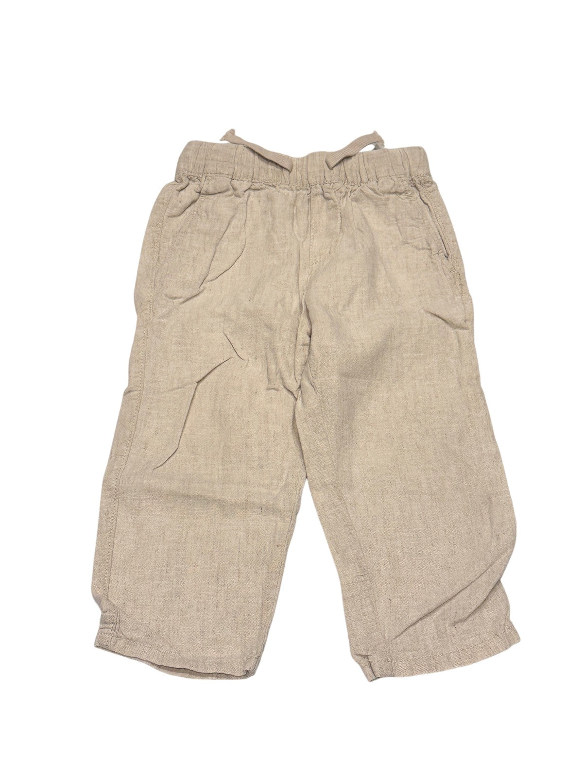 H&M Linen Relaxed Tapered Pants 2T