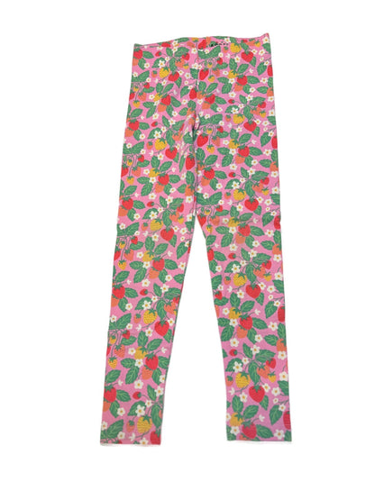 Mini Boden Strawberry Print Leggings 6-7Y
