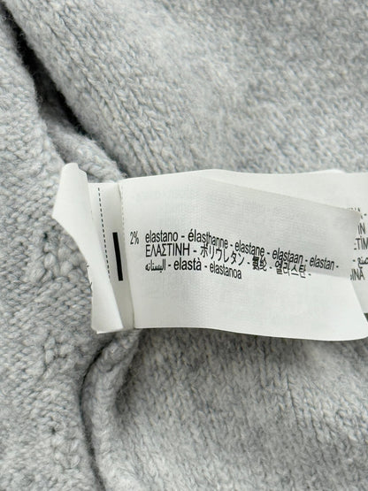 Zara Gray Knit Wrap Cardigan 3-6M