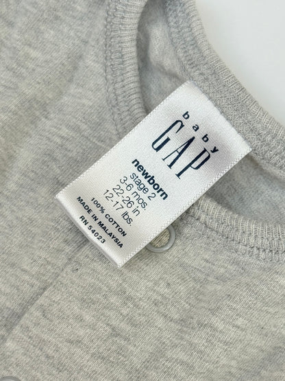 Baby Gap Gray Snap Cardigan 3-6M