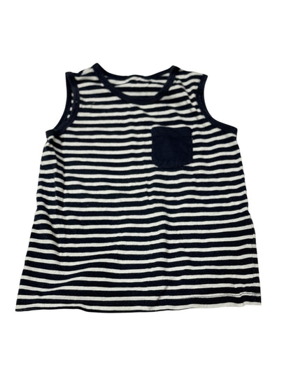 H&M Navy Stripe Tank Top 2T
