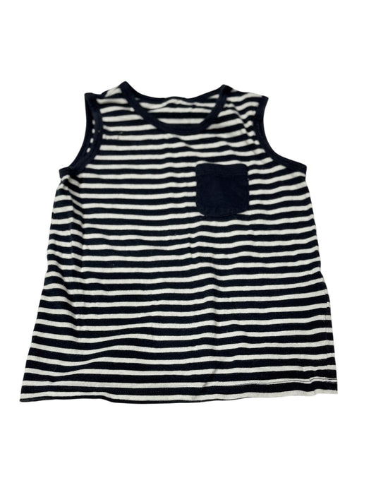 H&M Navy Stripe Tank Top 2T