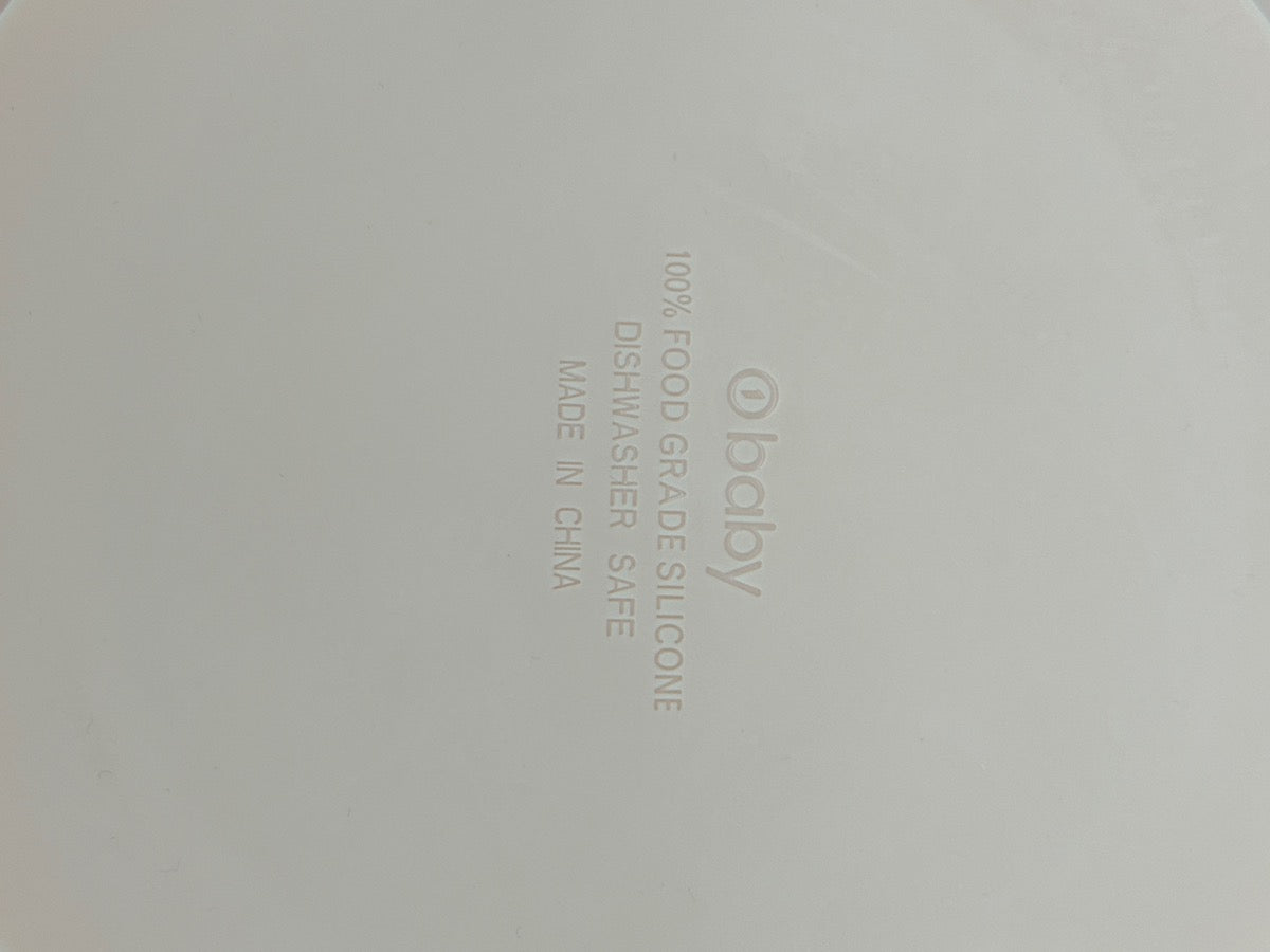 O Baby Silicone Divided Plate Bowl Set