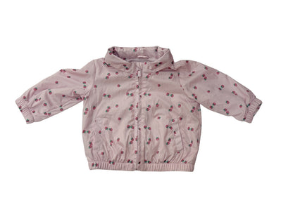 Baby Gap Strawberry Print Windbreaker Jacket 6-12m