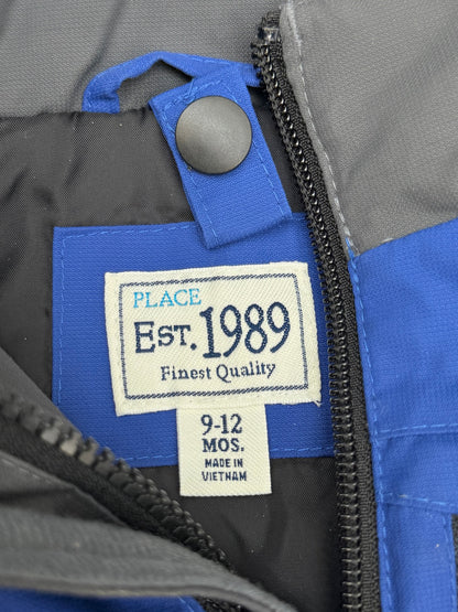 The Children's Place Blue Winter Jacket 9-12M