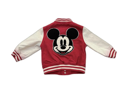 Baby Gap Disney Mickey Mouse Varsity Jacket 18-24m