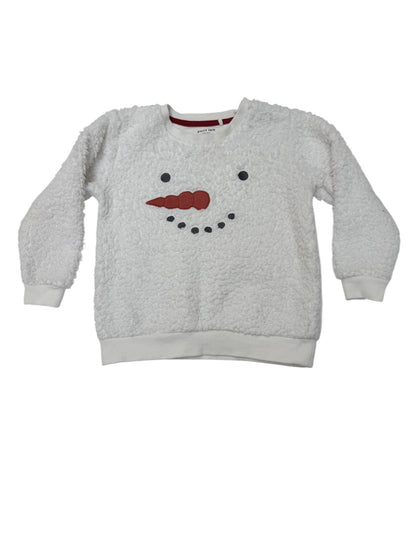 Petit Lem Holiday Snowman Sweatshirt Size 4