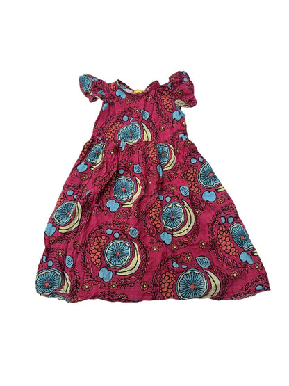 Merry Kate Pink Fruit Print Dress Size 4-6