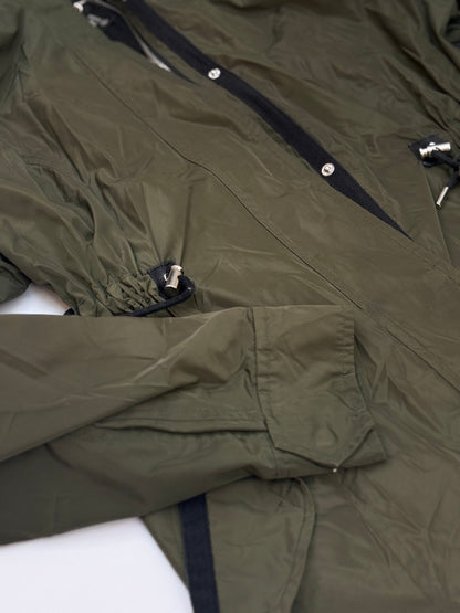 Thyme Maternity Olive Hooded Jacket L
