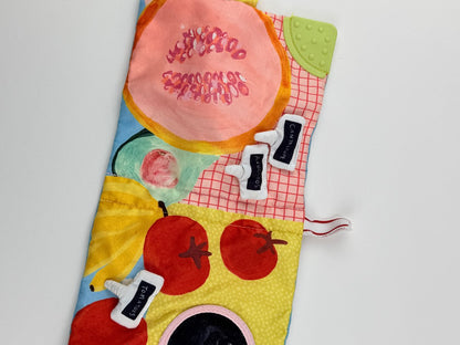 Manhattan Toy Mini Apple Farm Soft Activity Book