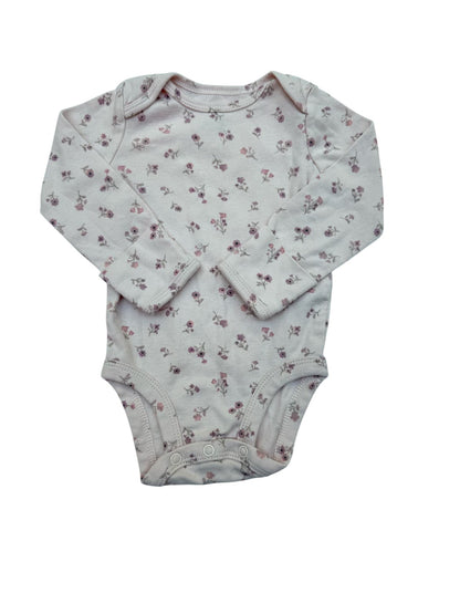 Carter's Floral Long Sleeve Bodysuit 3m