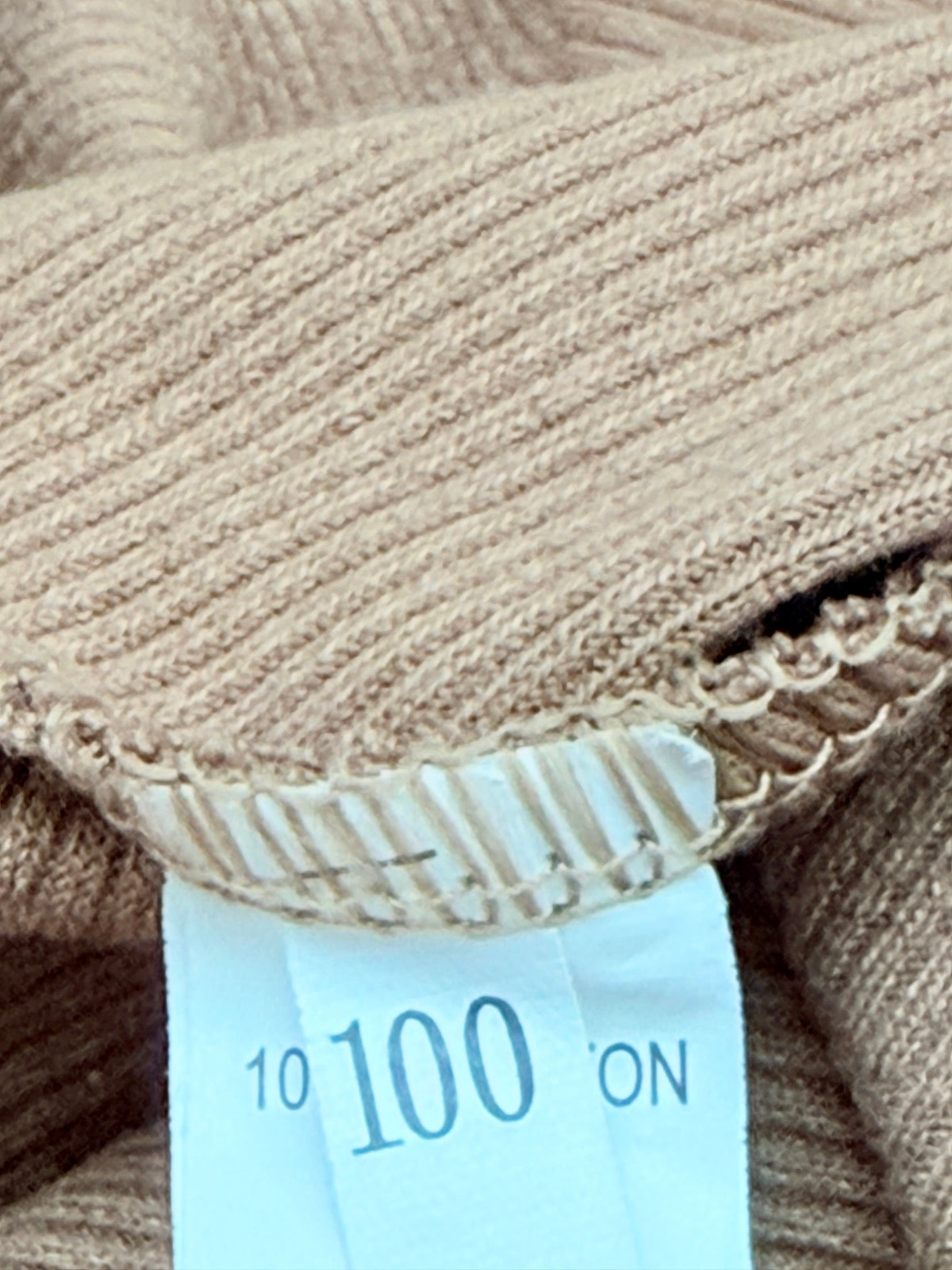 Cotton Wrap Cardigan Tan Size 3T