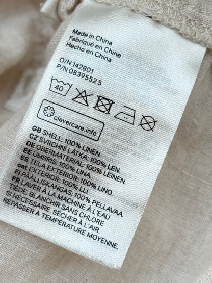 H&M Organic Linen Tee Two Pockets 2T