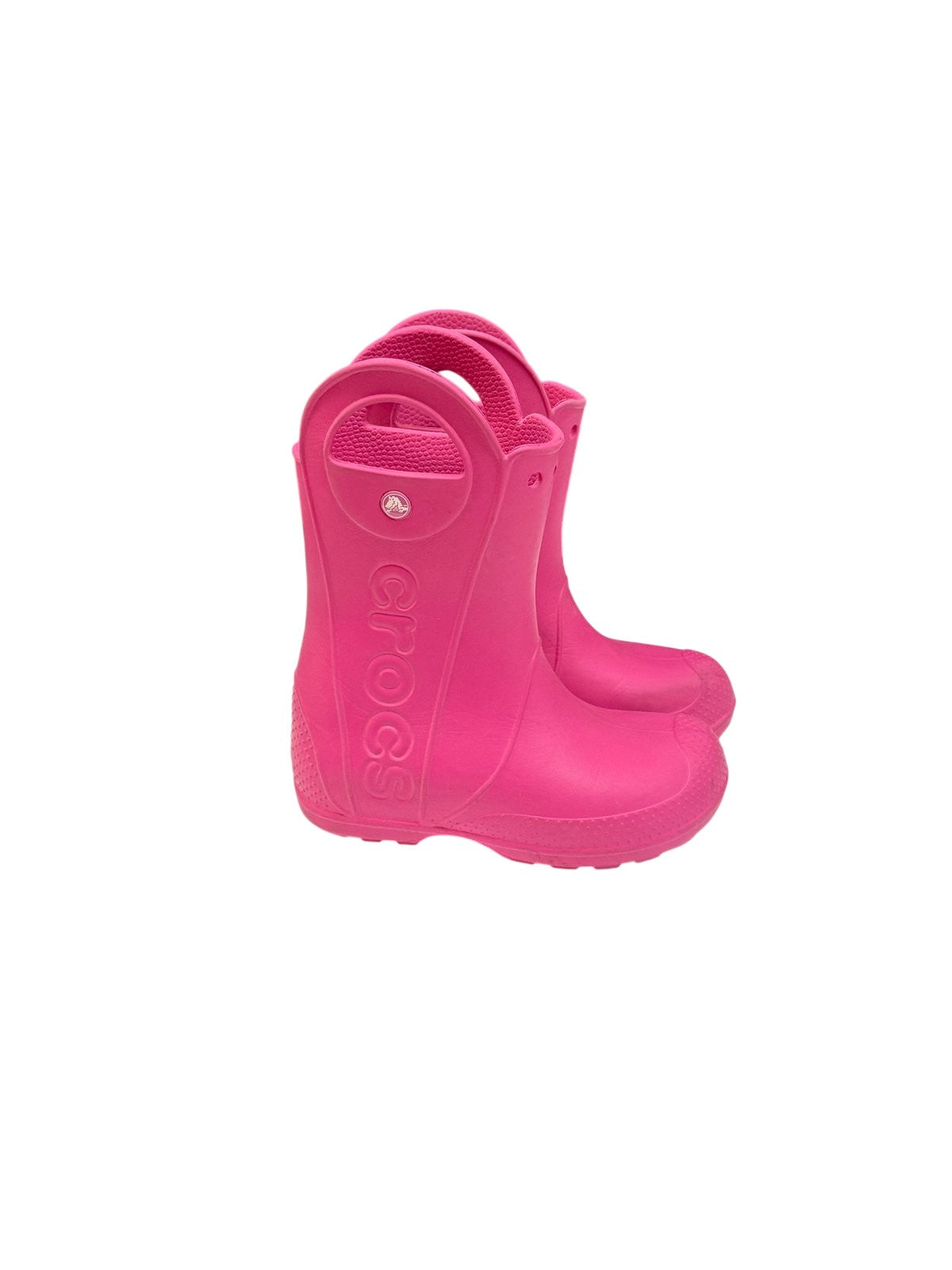 Crocs Handle It Pink Rain Boots
