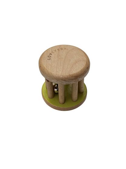 Lovevery Wooden Bell Rattle Toy