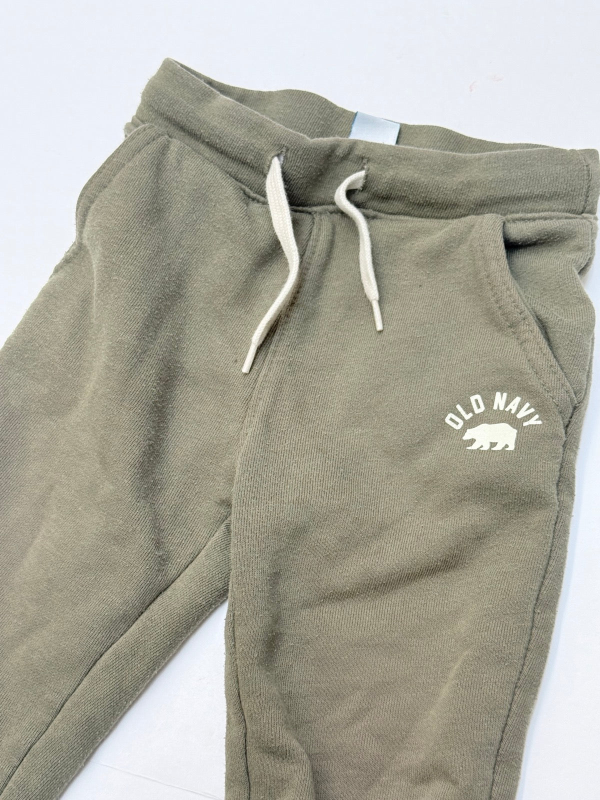 Old Navy Bear Logo Joggers 12-18M