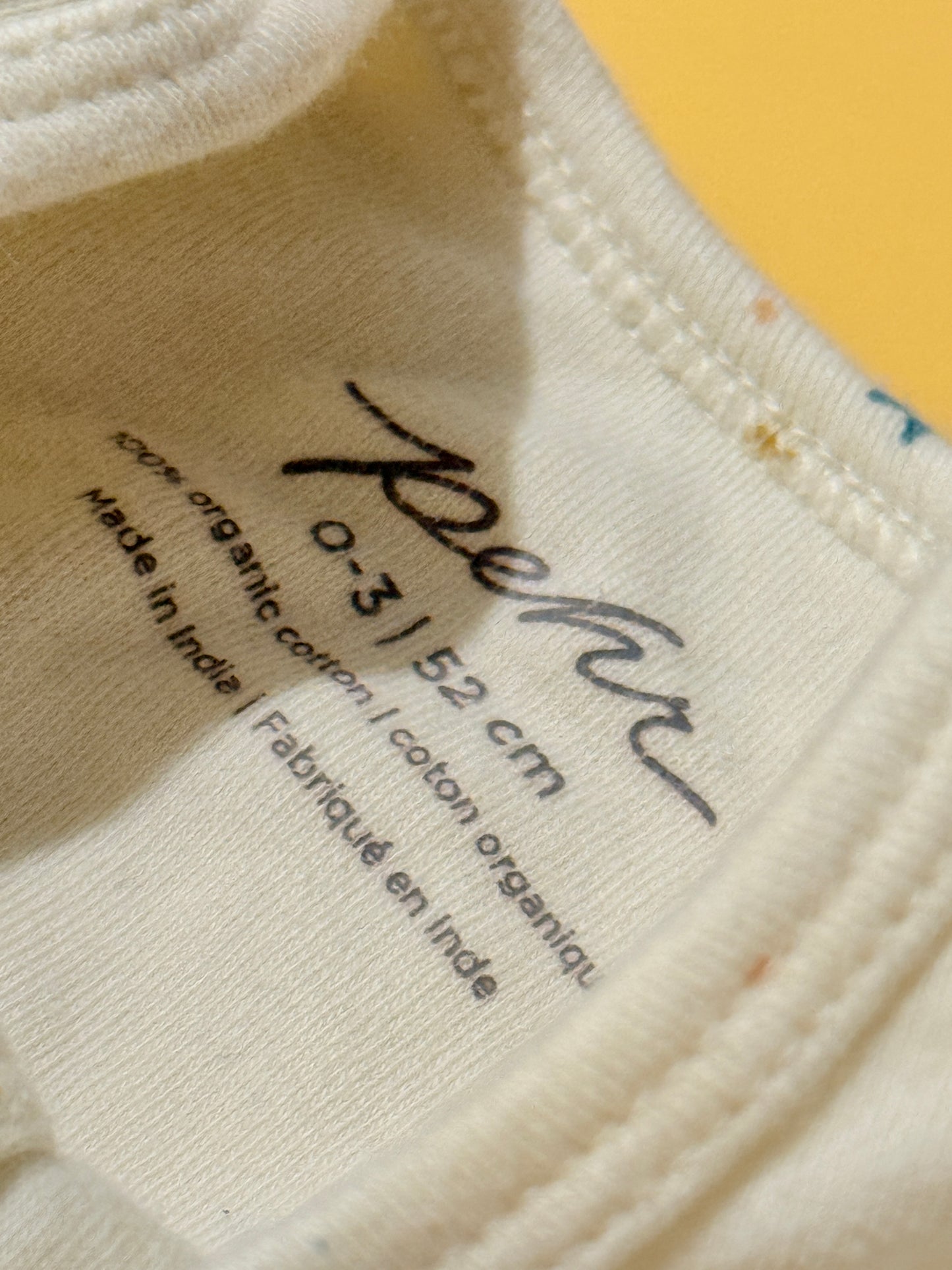 Pehr 0-3m Onesie