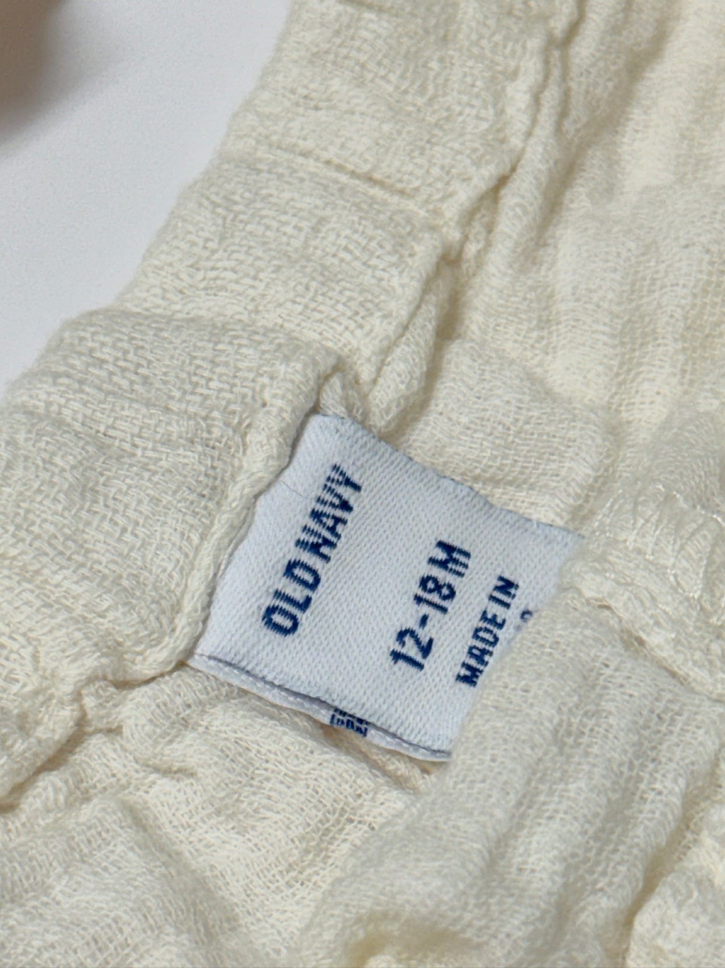 Old Navy 2pc Set 12-18m