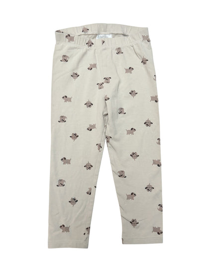 H&M Dog Print Leggings 2T