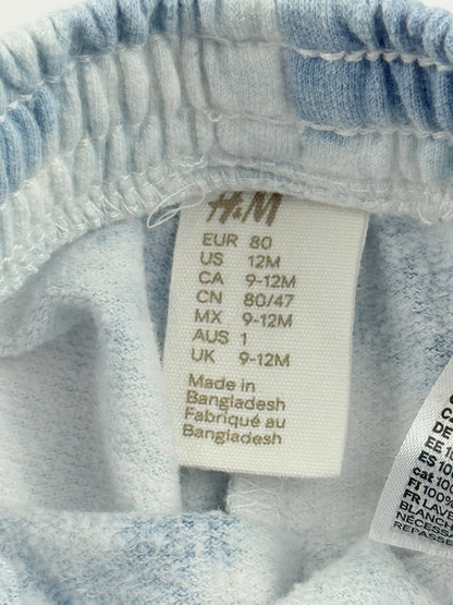 H&M Blue Tie-Dye Joggers 9-12M