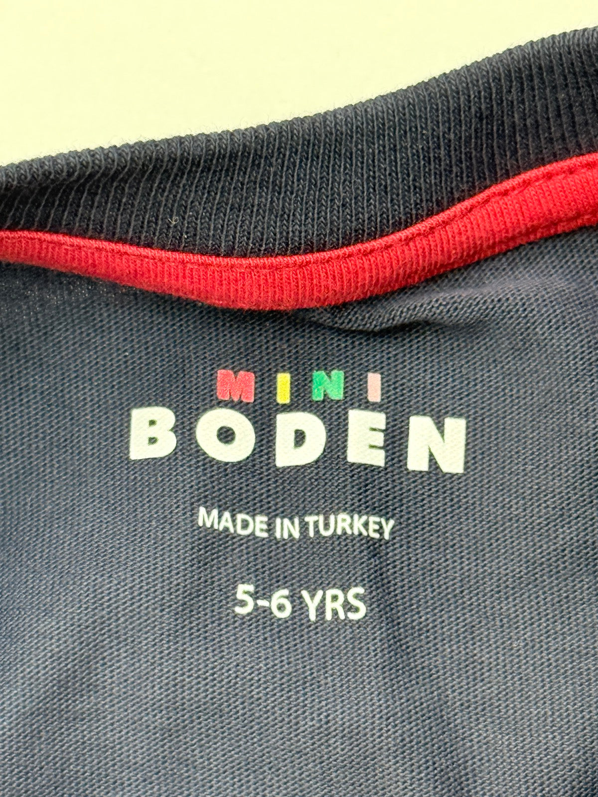 Mini Boden Deer Christmas T-Shirt 5-6Y