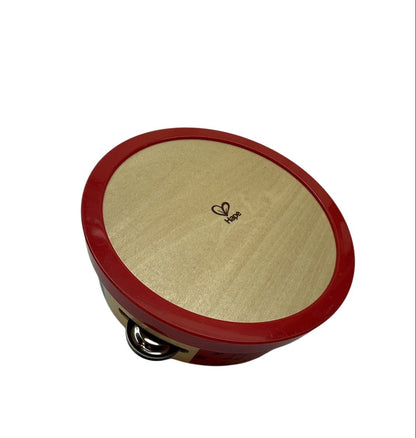 Hape Wooden Tambourine Kids Music Toy