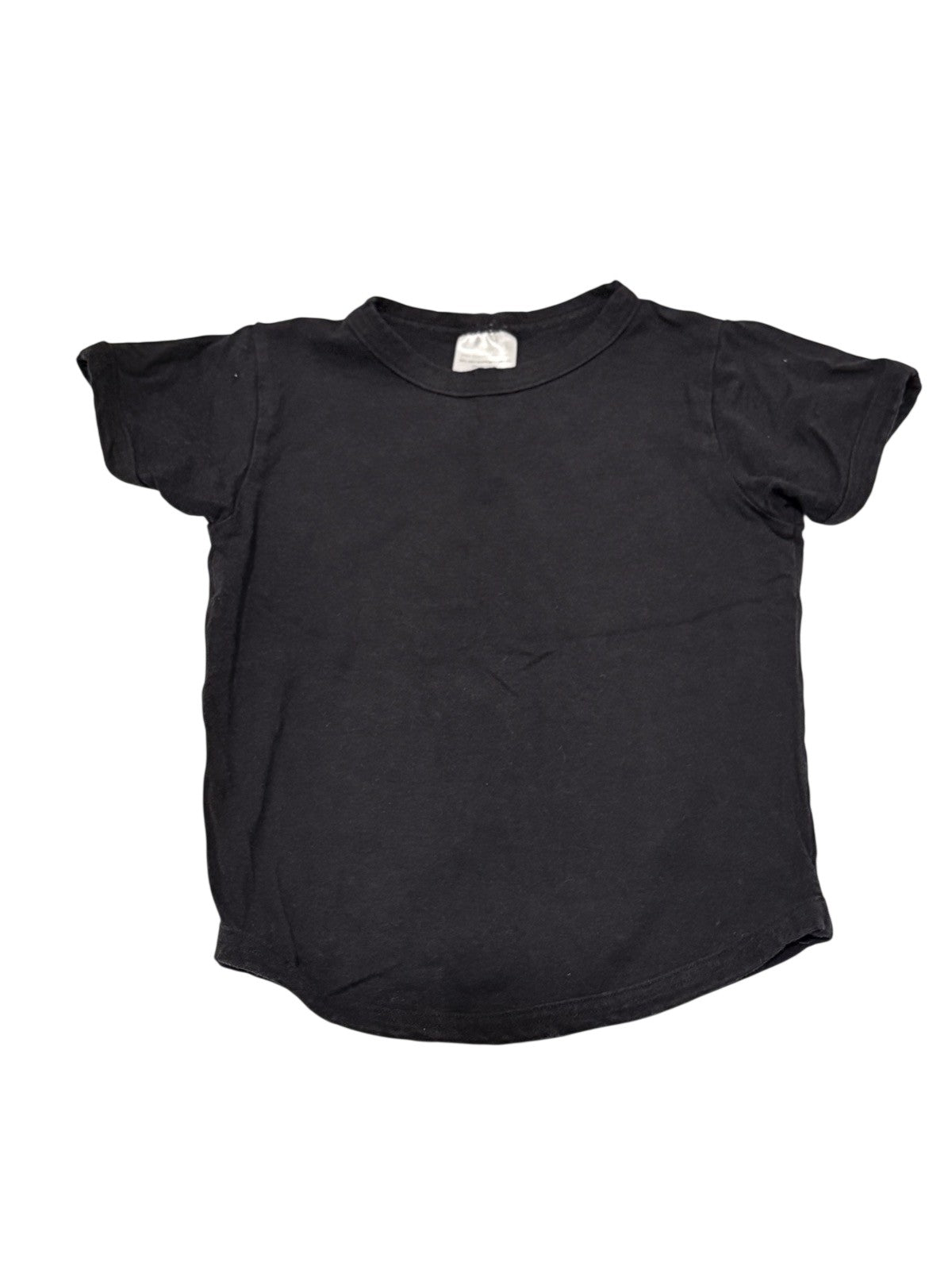 Tiny Button Apparel Black T-Shirt 2/3T