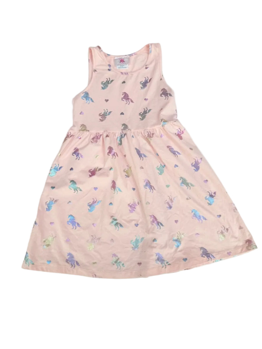 Arline's Pink Unicorn Dress Size 6