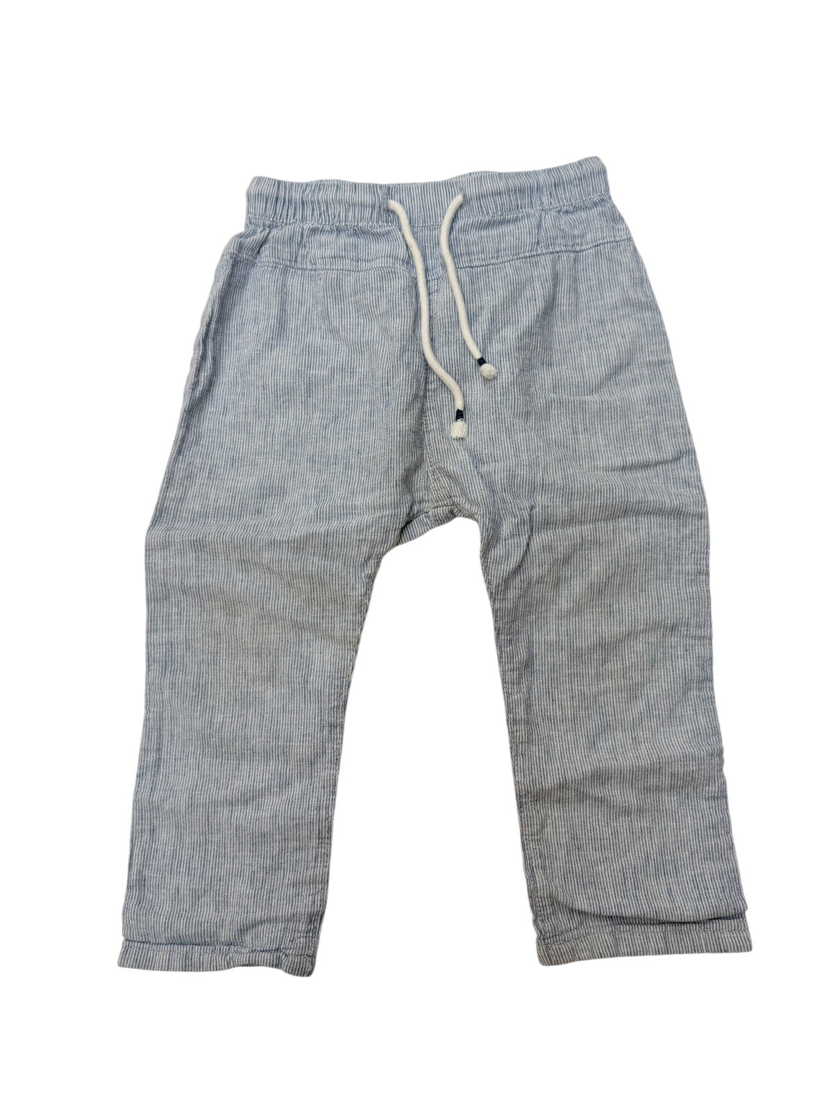 H&M Striped Linen Joggers Size 2T