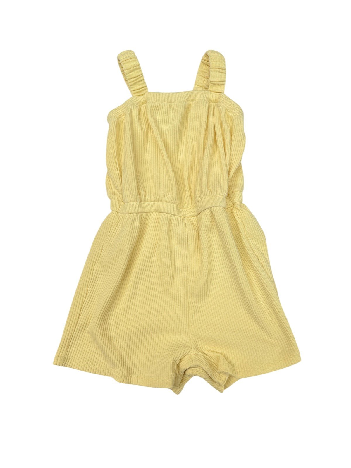 Old Navy Yellow Ribbed Romper 2T