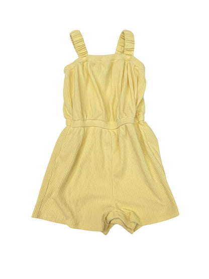 Old Navy Yellow Ribbed Romper 2T
