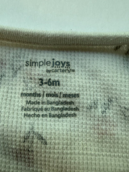 Simple Joys by Carter's Floral Footed Sleeper 3-6m