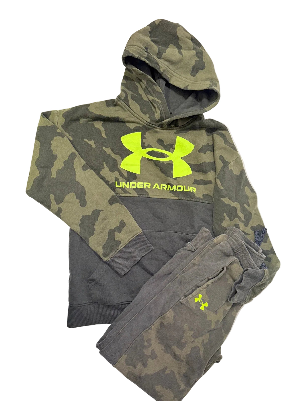 Under Armour Camo Hoodie Jogger Set YMD 10-12y