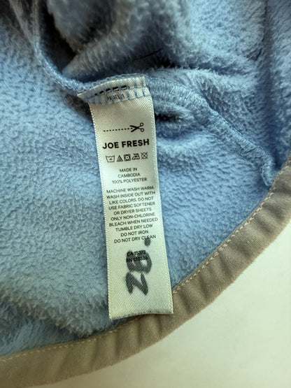 Joe Fresh Blue Fleece Zip Jacket Size 4