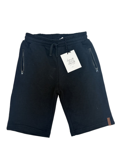 NWT - Deux Par Deux Black Zip Pocket Shorts
