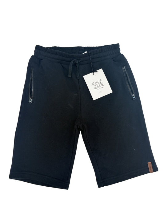 NWT - Deux Par Deux Black Zip Pocket Shorts