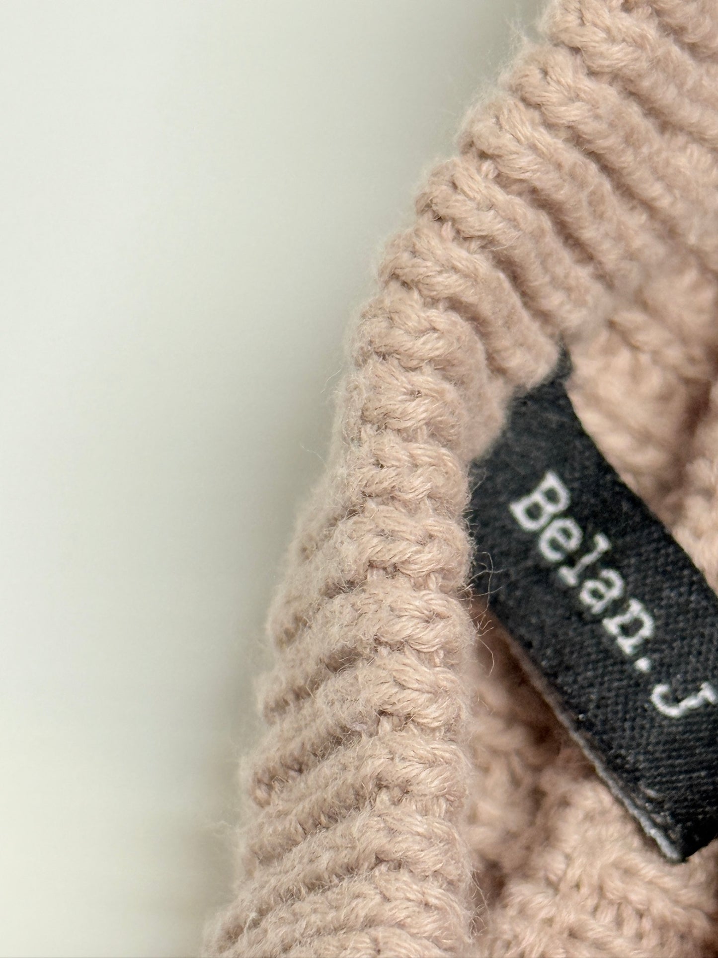 Belan J. Knit 0-6m Cotton Knit Sweater