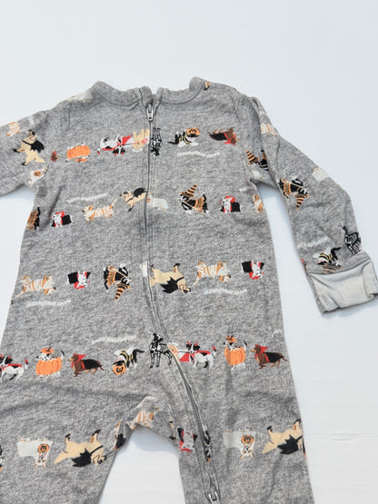 Old Navy Halloween Dogs Sleeper 6-9M
