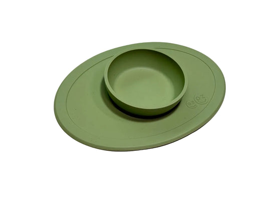 ezpz Tiny Bowl with Placemat Sage