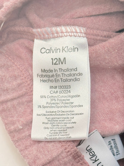 Calvin Klein Pink Jogger Sweatpants 12M